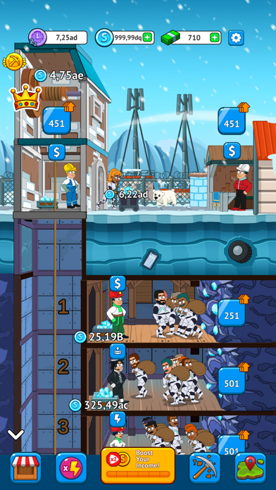 Mining Empire: Get Idle Gold screenshot 2