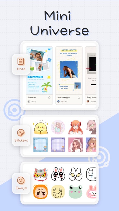 Mininote - Cute note and diary screenshot 1