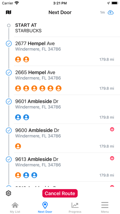 MiniVAN Touch screenshot 1