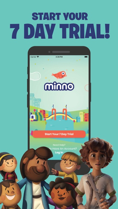 Minno - Kids Bible Videos screenshot 1