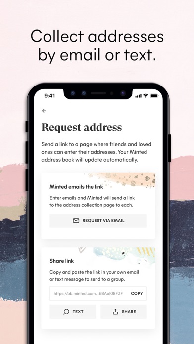 Minted: The Address Book screenshot 2