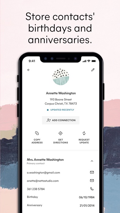 Minted: The Address Book screenshot 1