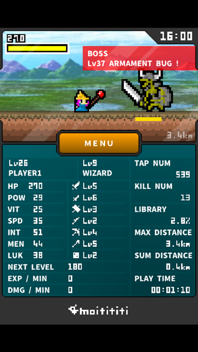 MinuteFrontier screenshot 2