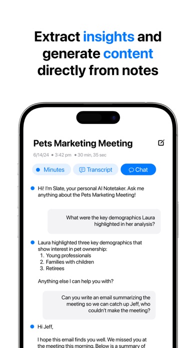 Minutes: AI Meeting Note Taker screenshot 4