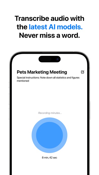 Minutes: AI Meeting Note Taker screenshot 3