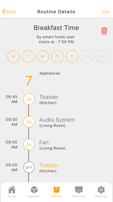 MIOT Smart Home automation screenshot 3