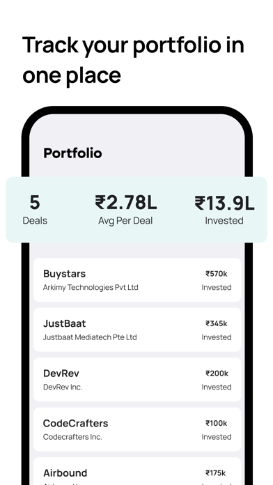Misfits: Invest in startups screenshot 2