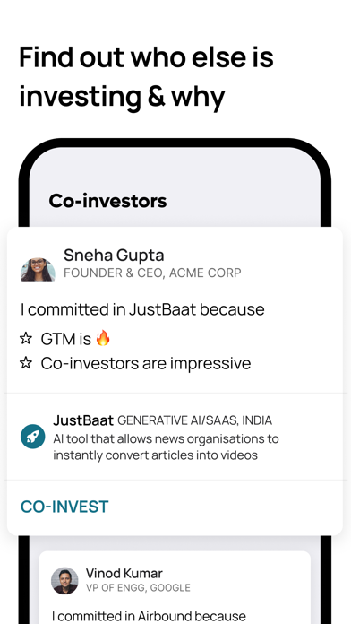 Misfits: Invest in startups screenshot 3