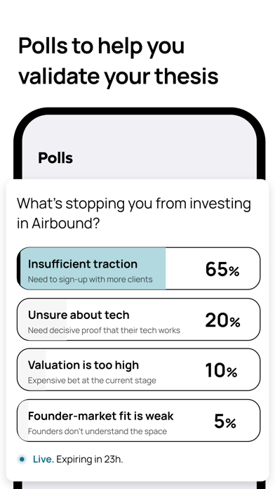 Misfits: Invest in startups screenshot 1