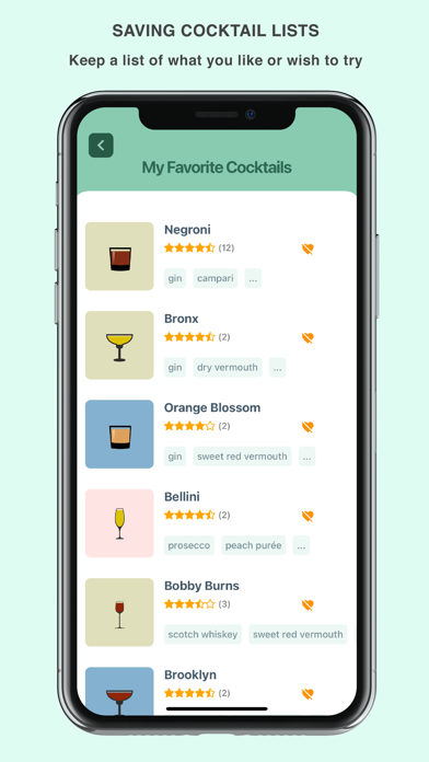 Mishela cocktails screenshot 2