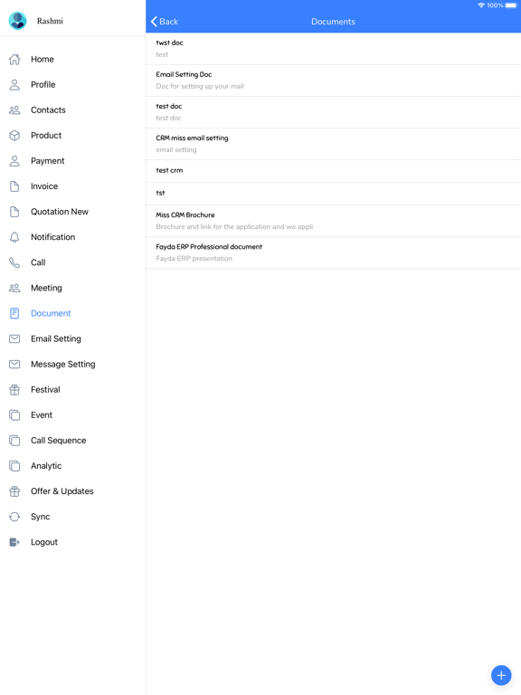 Miss CRM - Manage Clients screenshot 2