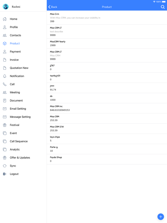 Miss CRM - Manage Clients screenshot 5