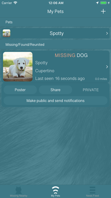 Missing Pet Finder screenshot 4
