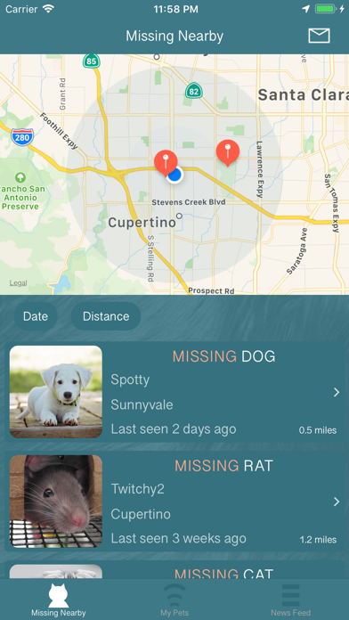 Missing Pet Finder screenshot 5