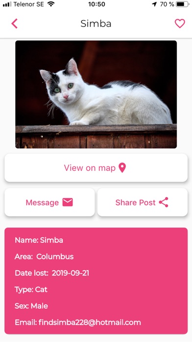 Missing Pets - Find Lost Pet screenshot 4