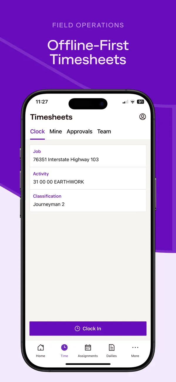 Miter: Construction Time & Pay screenshot 4