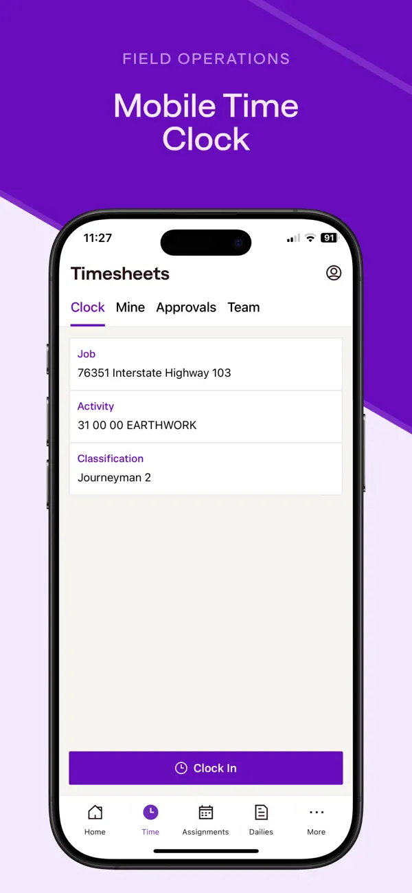 Miter: Construction Time & Pay screenshot 5