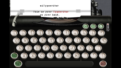 miTypewriter screenshot 2