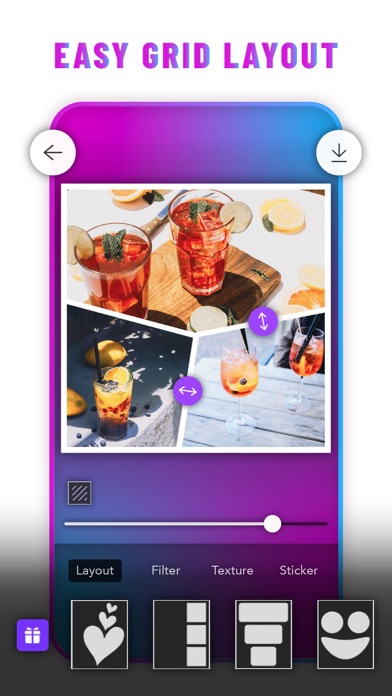 Mixoo:Pic Collage&Grid Maker screenshot 2