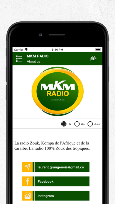 MKM RADIO screenshot 1
