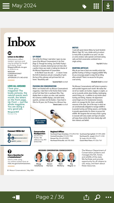 MO Conservationist Magazine screenshot 4