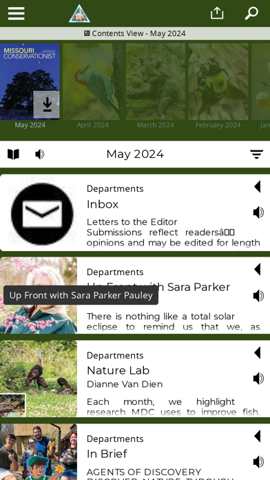 MO Conservationist Magazine screenshot 1