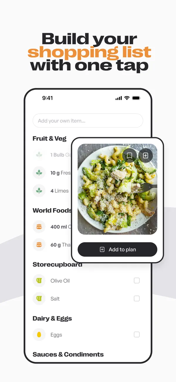 Mob: Meal Planner and Recipes screenshot 3