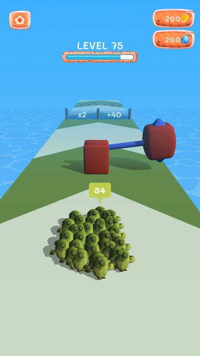 Mob Race 3D screenshot 1