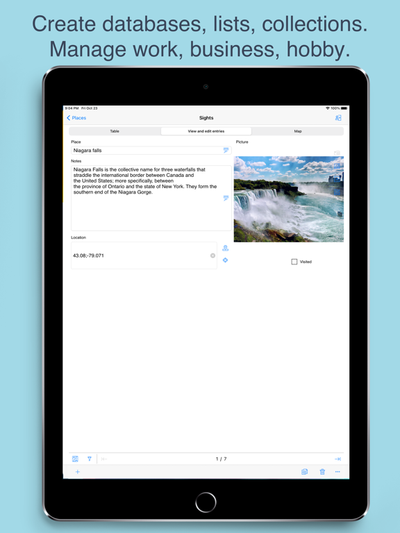 MobiDB Database screenshot 10