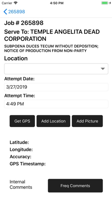 Mobile Agent - Process Servers screenshot 2