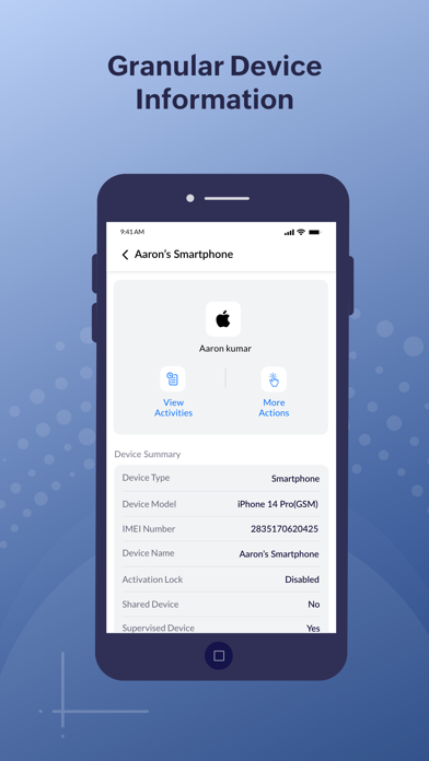 Mobile Device Manager Plus screenshot 4