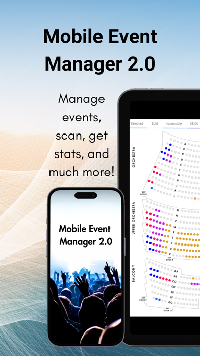 Mobile Event Manager 2.0 screenshot 1