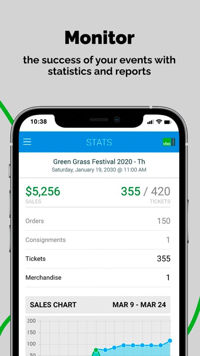 Mobile Event Manager screenshot 1