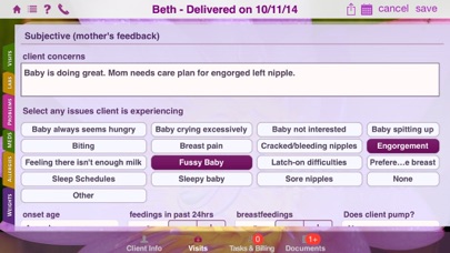 Mobile Lactation Consultant screenshot 1