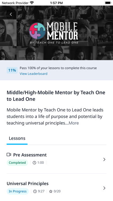 Mobile Mentor App screenshot 3