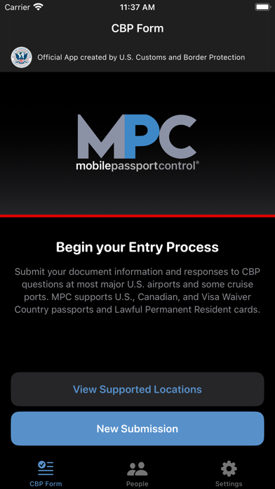 Mobile Passport Control screenshot 1