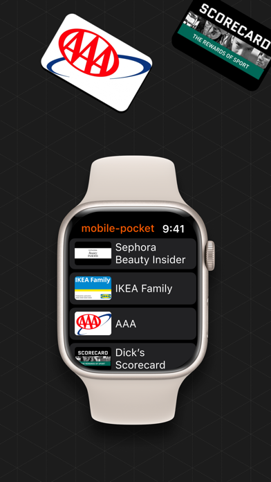 mobile-pocket loyalty cards screenshot 1