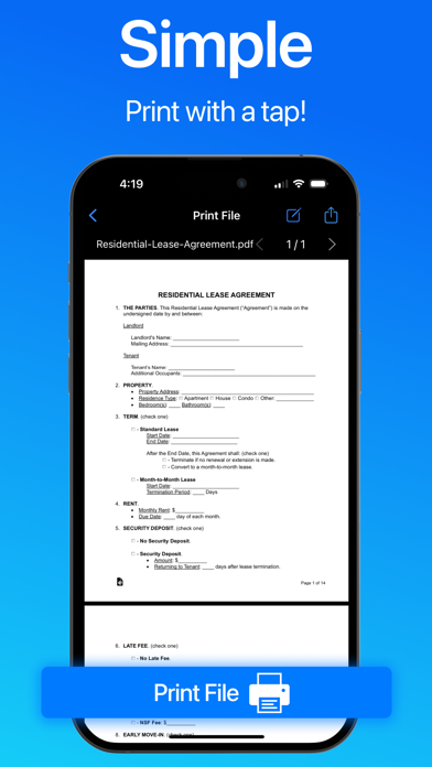 Mobile Print & Smart Printer screenshot 2