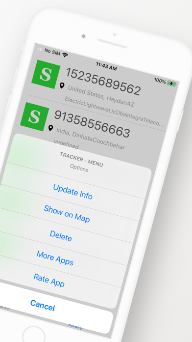 mobile tracker, number finder screenshot 2