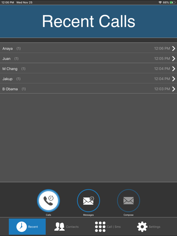 MobileVOIP international calls screenshot 1