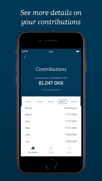 Mobilpension - Danica Pension screenshot 1