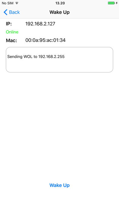 Mocha WOL screenshot 3