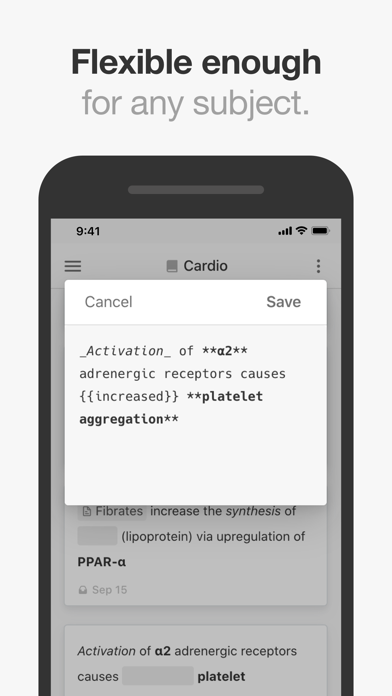 Mochi - Flashcards and notes screenshot 1