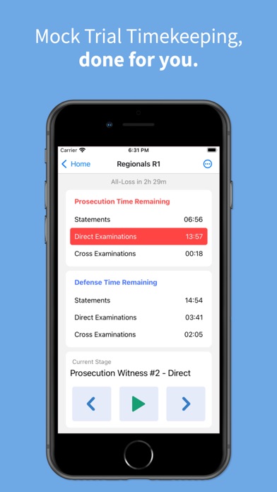 Mock Trial Timekeeper screenshot 3