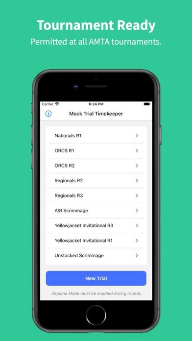 Mock Trial Timekeeper screenshot 2