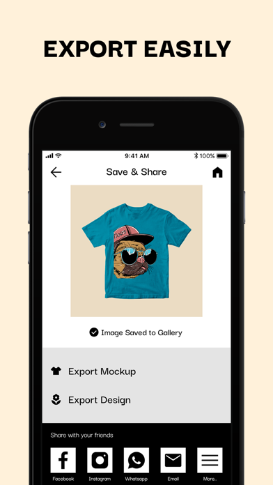 Mockup creator: Shirt designer screenshot 2