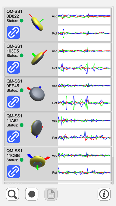 mocopi data analyzer screenshot 1