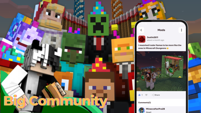 Mod Community for Minecraft PE screenshot 1
