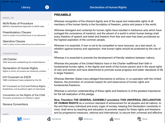 Model UN screenshot 1