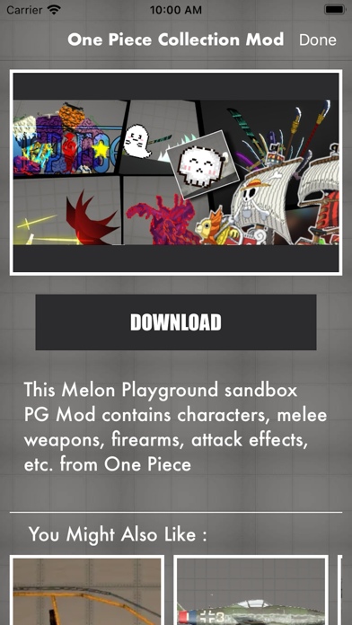 Mods For Melon Ragdoll Game screenshot 1
